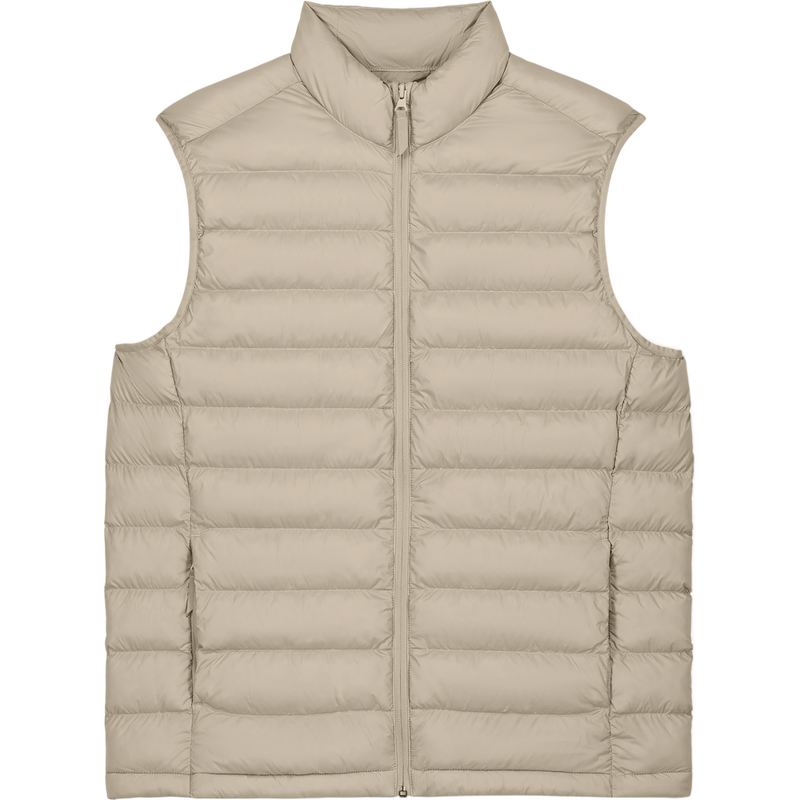Doudoune sans manches homme Stanley Climber 2.0 à plat, coloris Desert Dust