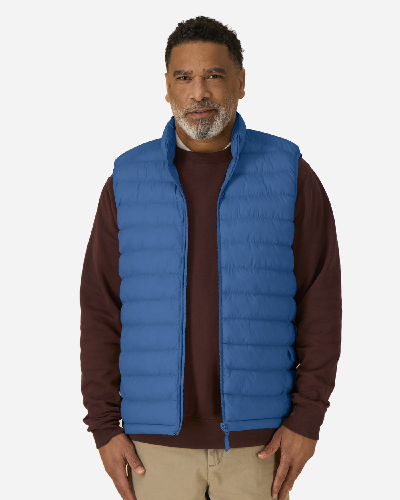 Doudoune sans manches homme Stanley Climber 2.0 porté, coloris Mindful Blue