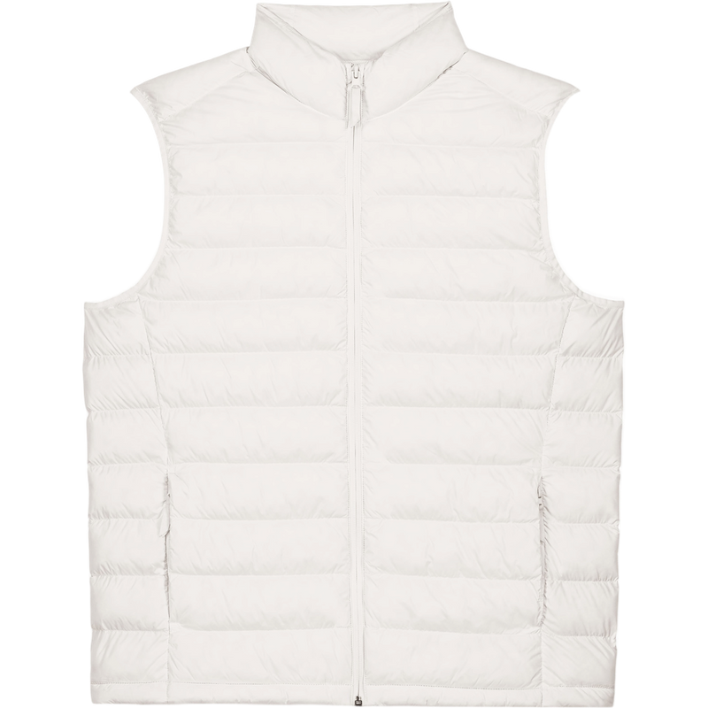 Doudoune sans manches homme Stanley Climber 2.0 à plat, coloris Off White