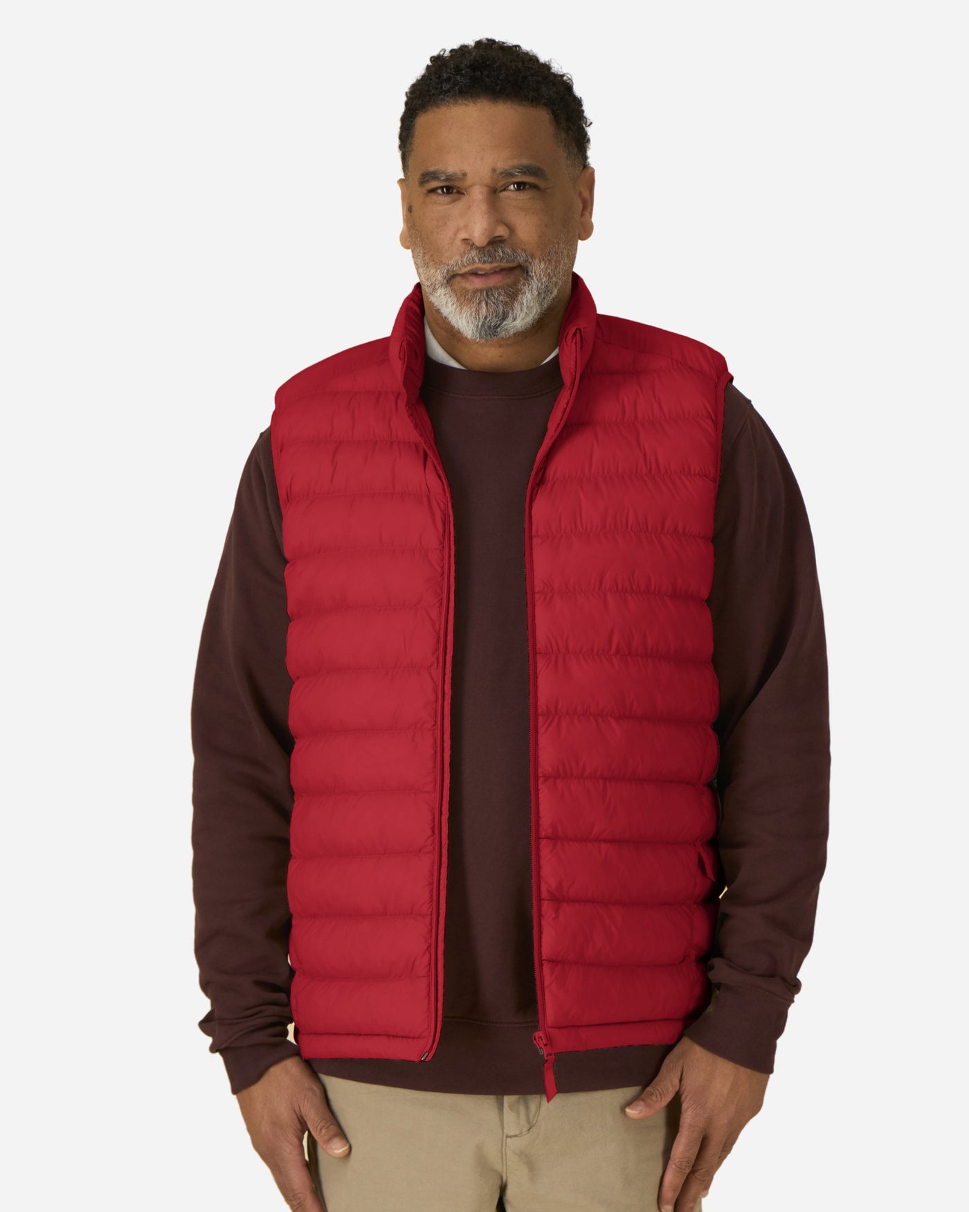 Doudoune sans manches homme Stanley Climber 2.0 porté, coloris Red