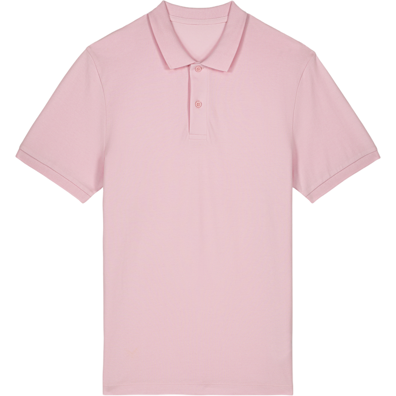Polo homme Stanley Coaster à plat, coloris Cotton Pink