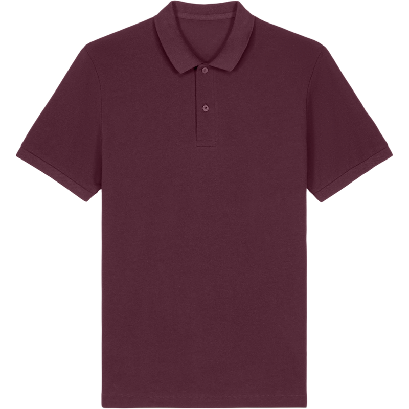 Polo homme Stanley Coaster à plat, coloris Deep Plum