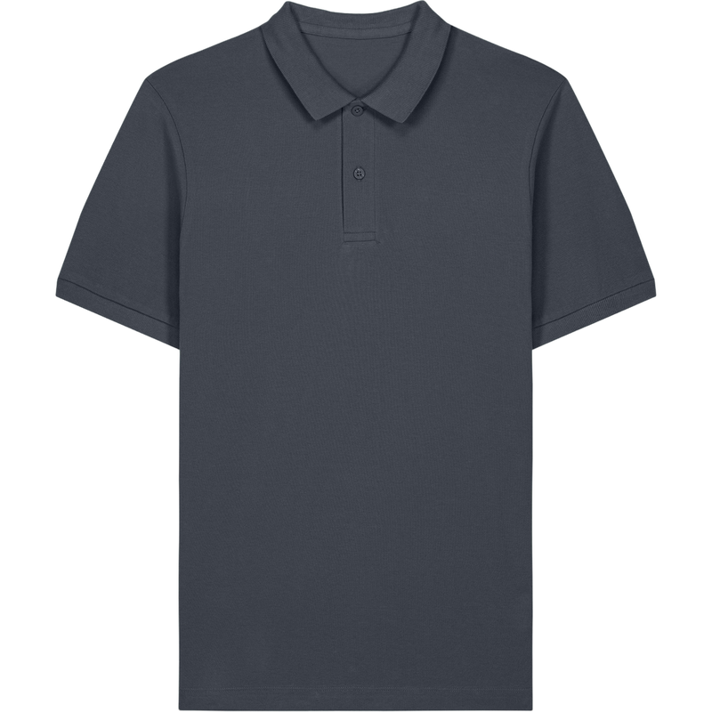 Polo homme Stanley Coaster à plat, coloris India Ink Grey