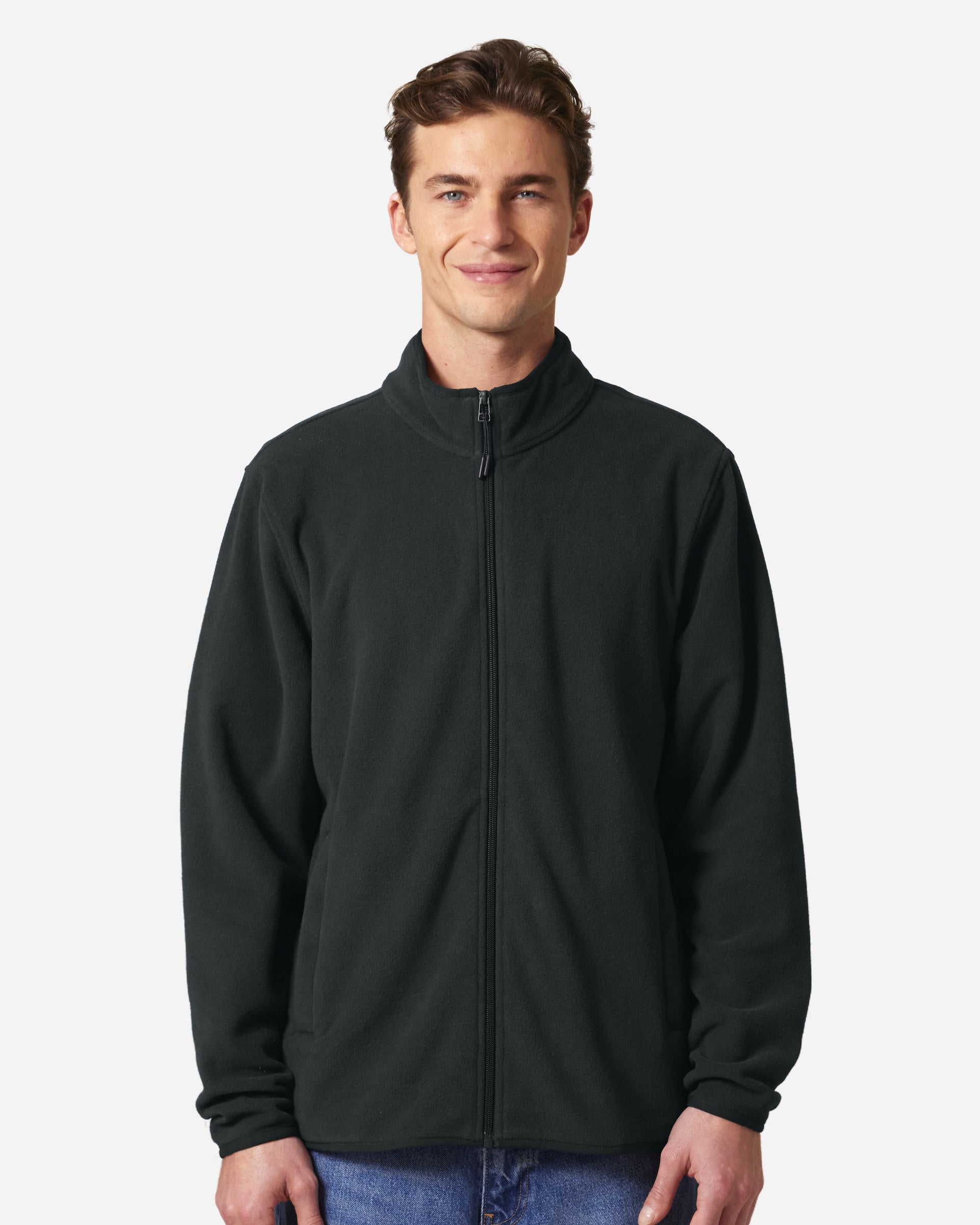 Veste polaire homme Stanley Guider porté, coloris Black