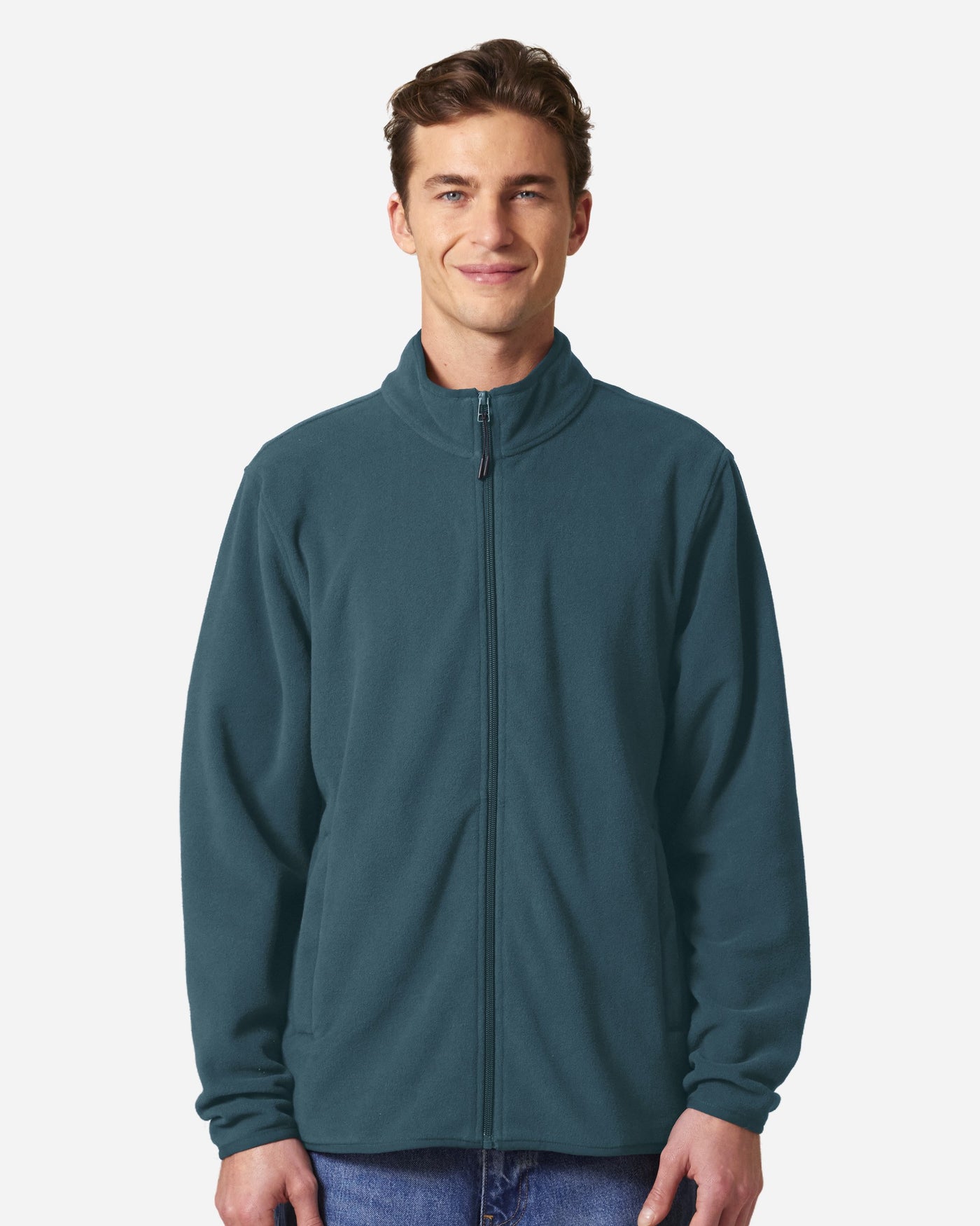 Veste polaire homme Stanley Guider porté, coloris Stargazer