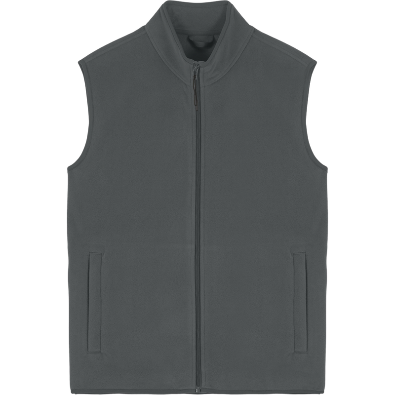 Gilet polaire homme Stanley Quester à plat, coloris Anthracite