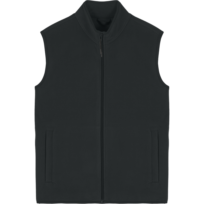 Gilet polaire homme Stanley Quester à plat, coloris Black