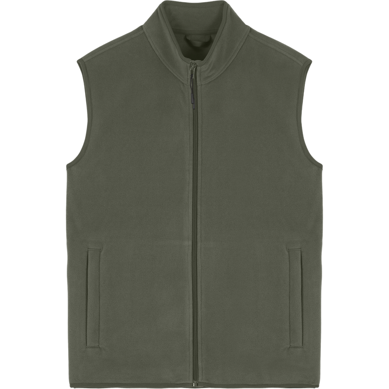 Gilet polaire homme Stanley Quester à plat, coloris Khaki