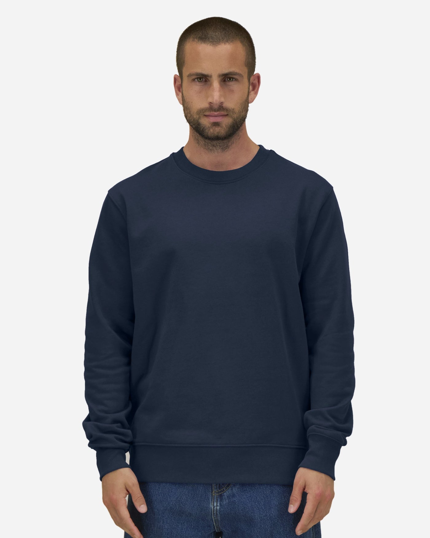 Sweat homme Stanley Thinker porté, coloris French Navy