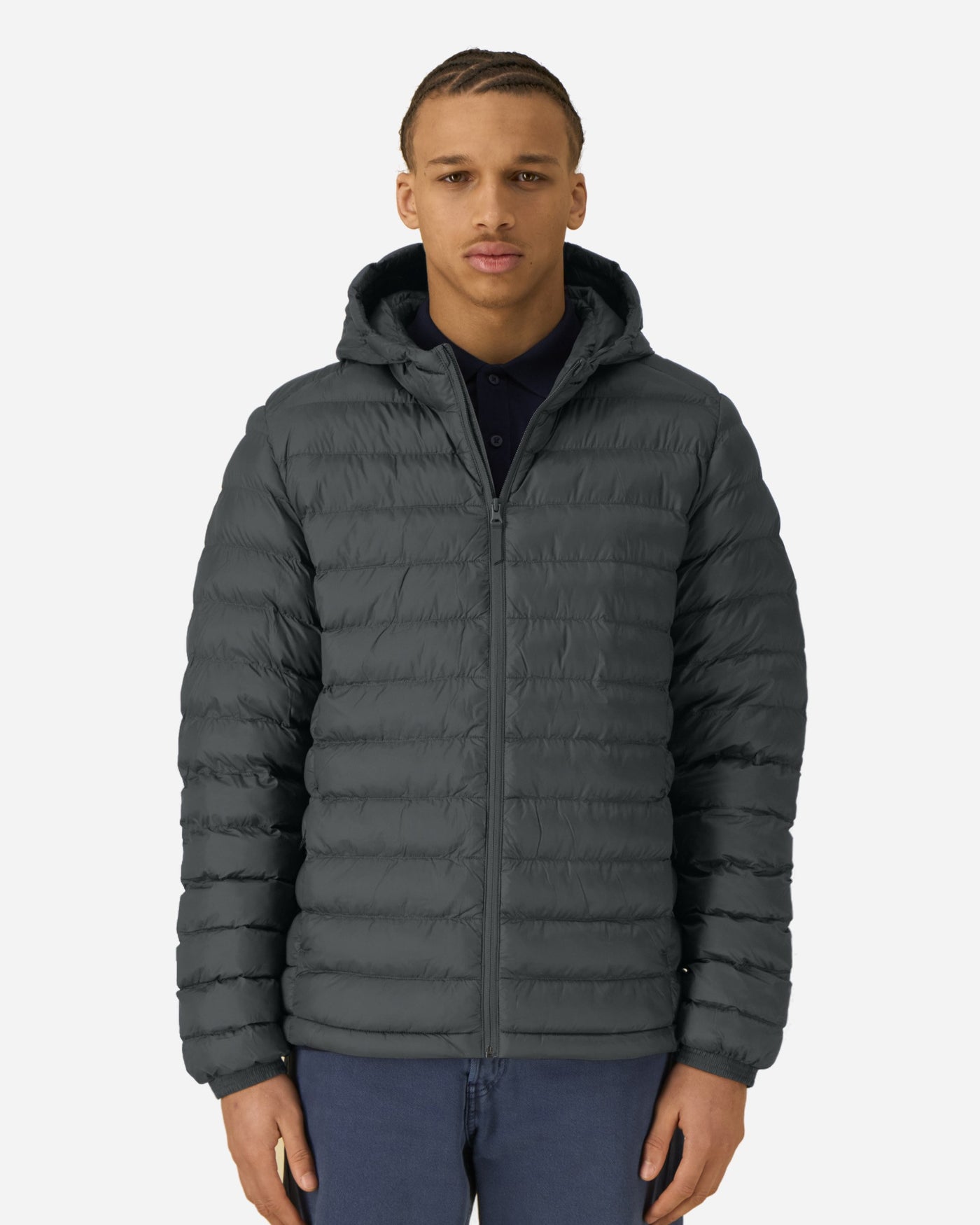 Doudoune à capuche homme Stanley Voyager 2.0 porté, coloris Anthracite