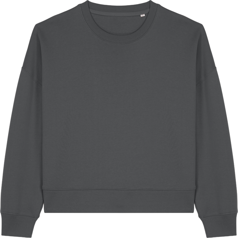 Sweat femme Stella Alma à plat, coloris Anthracite