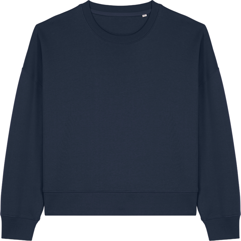 Sweat femme Stella Alma à plat, coloris French Navy