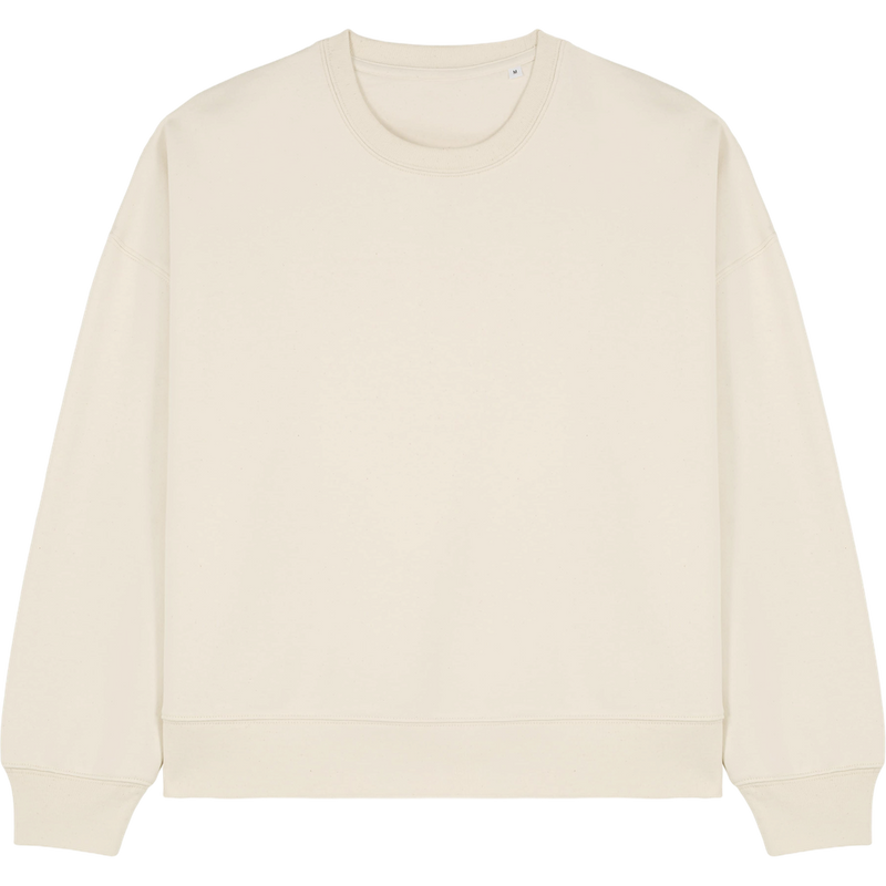 Sweat femme Stella Alma à plat, coloris Natural Raw