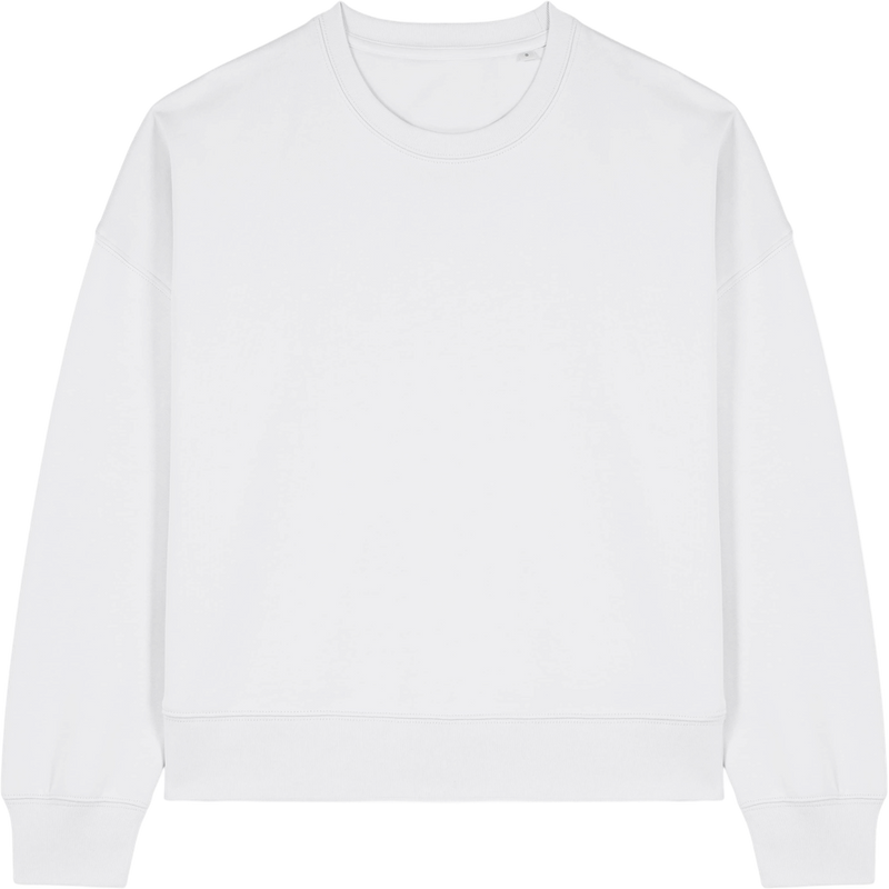 Sweat femme Stella Alma à plat, coloris White