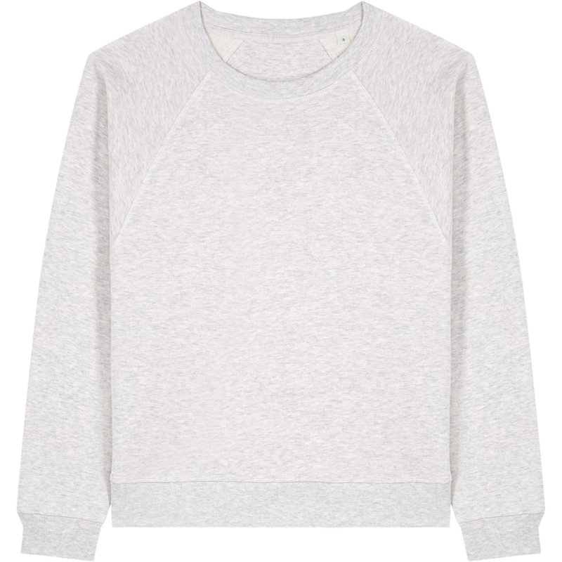 Sweat femme Stella Clara à plat, coloris Cool Heather Grey