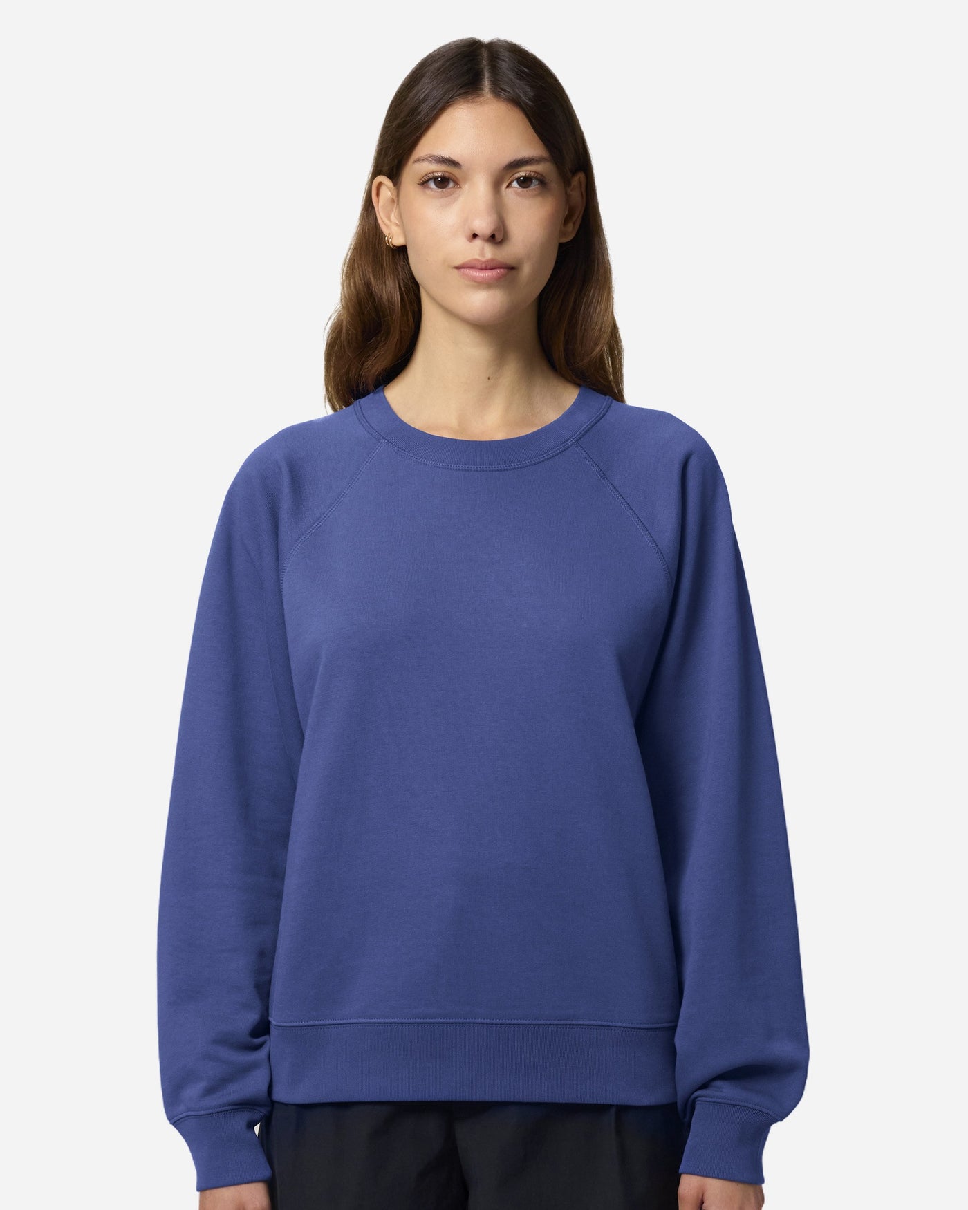 Sweat femme Stella Clara porté, coloris Dusk