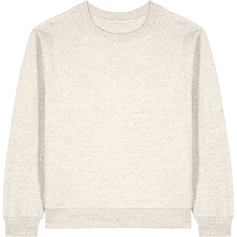 Sweat femme Stella Clara à plat, coloris Eco-Heather