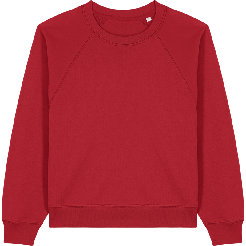 Sweat femme Stella Clara à plat, coloris Red