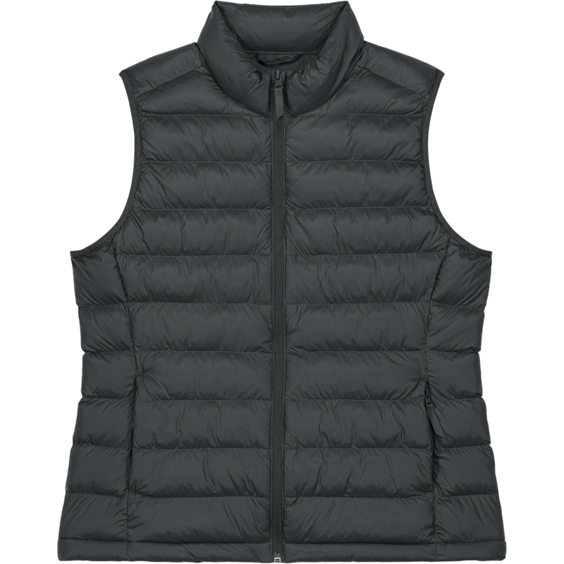 Doudoune sans manches femme Stella Climber 2.0 à plat, coloris Anthracite
