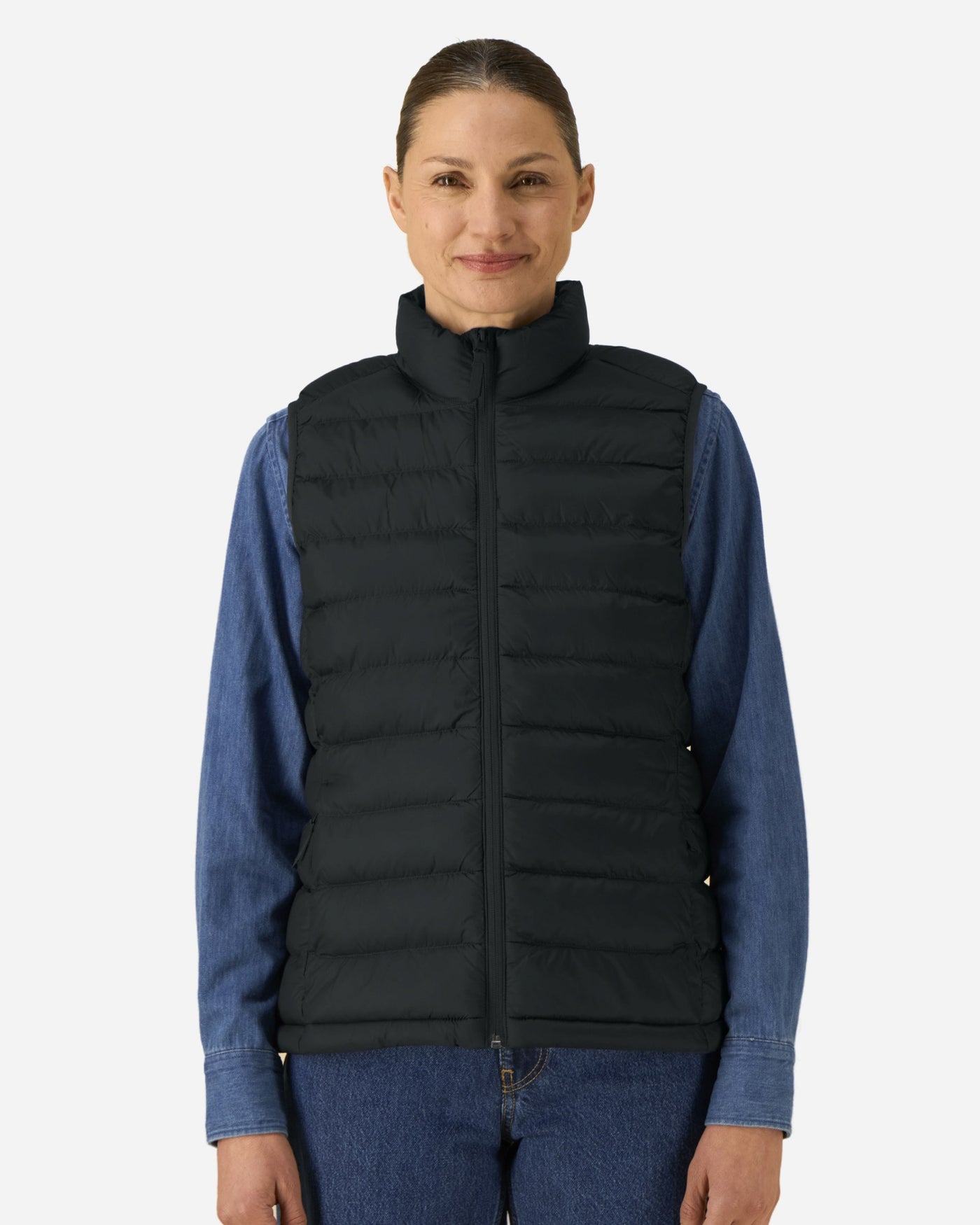 Doudoune sans manches femme Stella Climber 2.0 porté, coloris Black