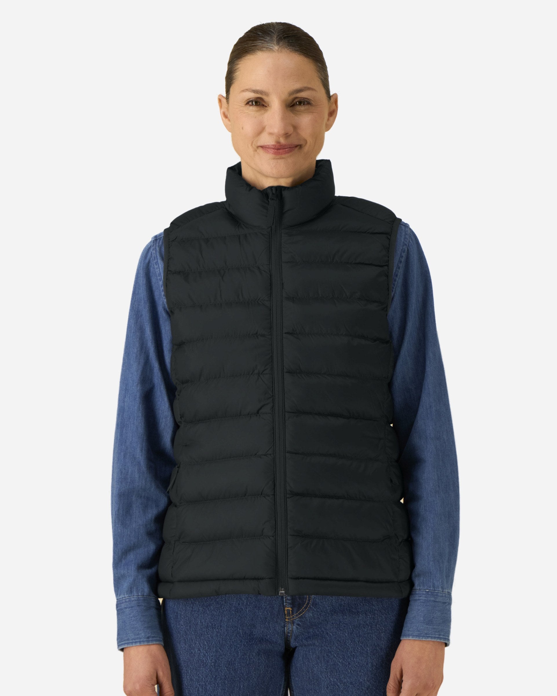 Doudoune sans manches femme Stella Climber 2.0 porté, coloris Black