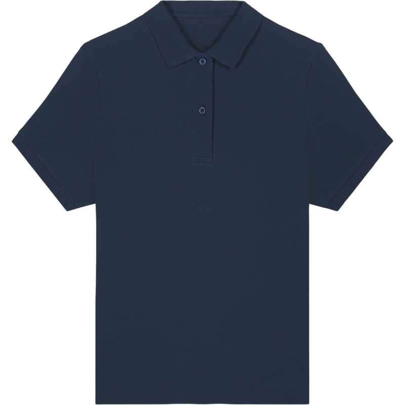Polo femme Stella Coaster à plat, coloris French Navy