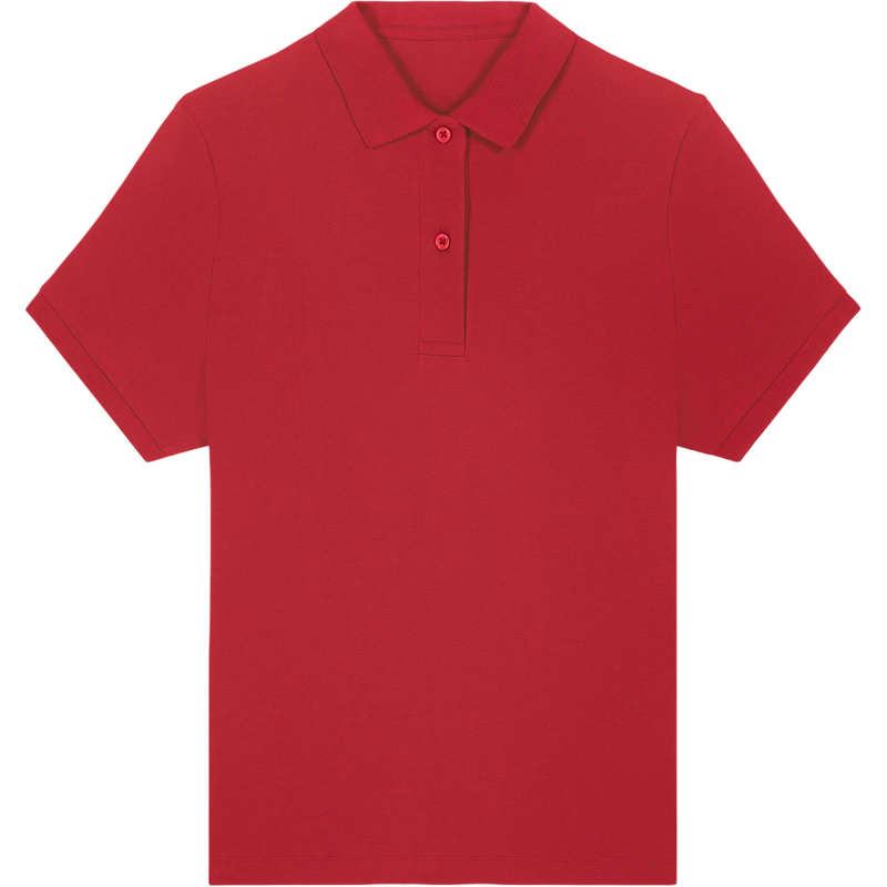Polo femme Stella Coaster à plat, coloris Red