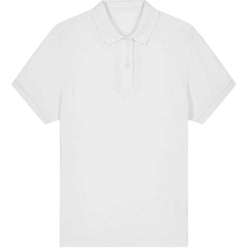 Polo femme Stella Coaster à plat, coloris White