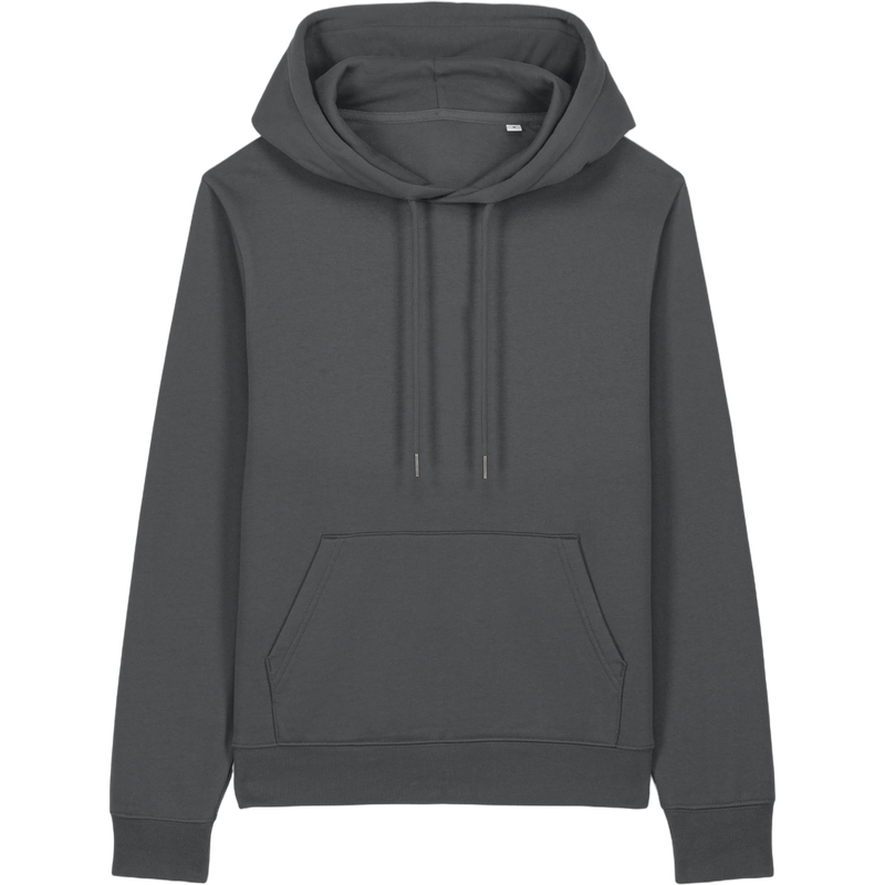 Sweat à capuche femme Stella Gamechanger à plat, coloris Anthracite