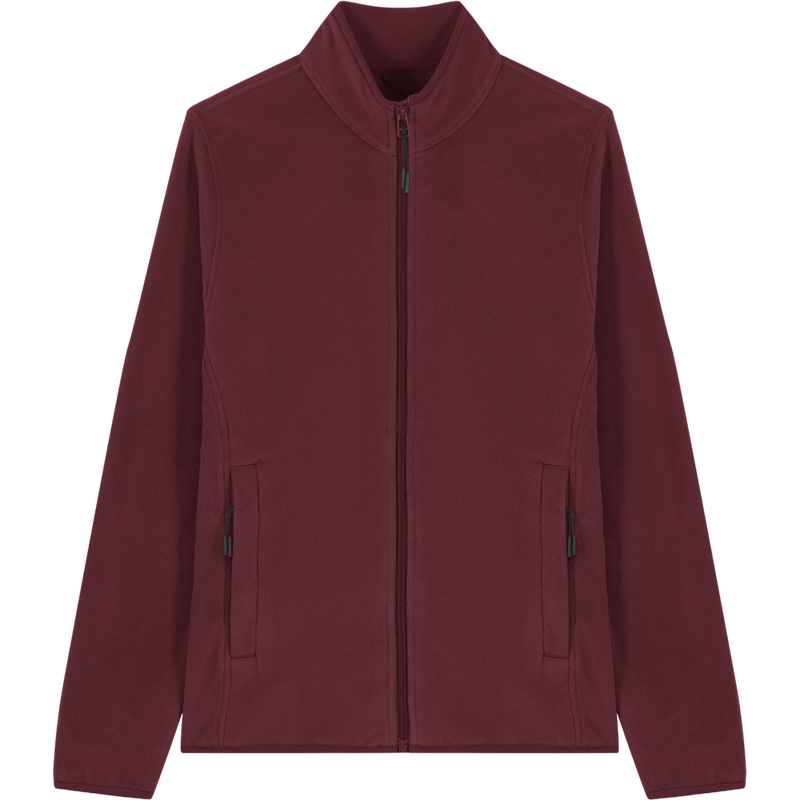 Veste polaire femme Stella Guider à plat, coloris Burgundy