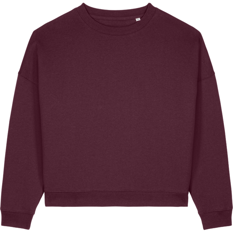 Sweat femme Stella Lianna à plat, coloris Deep Plum