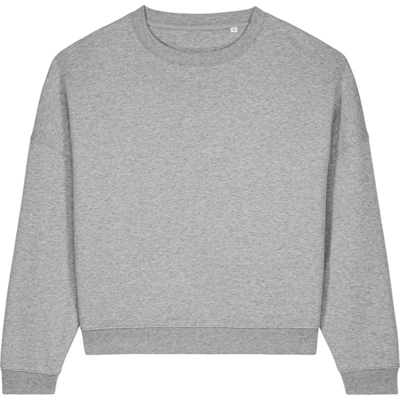 Sweat femme Stella Lianna à plat, coloris Heather Grey