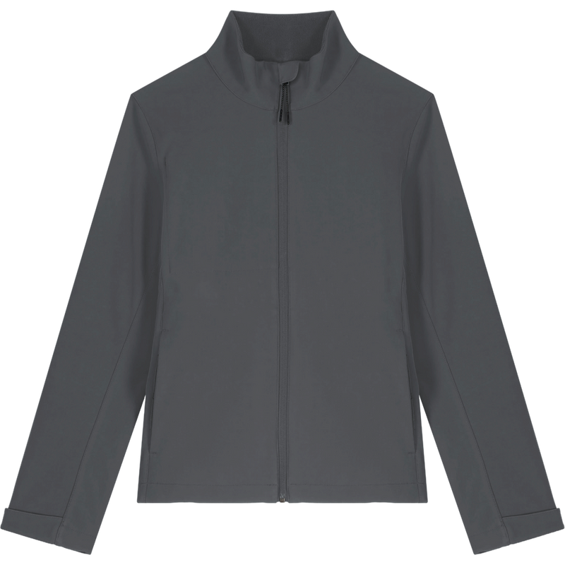 Veste softshell femme Stella Navigator à plat, coloris Anthracite