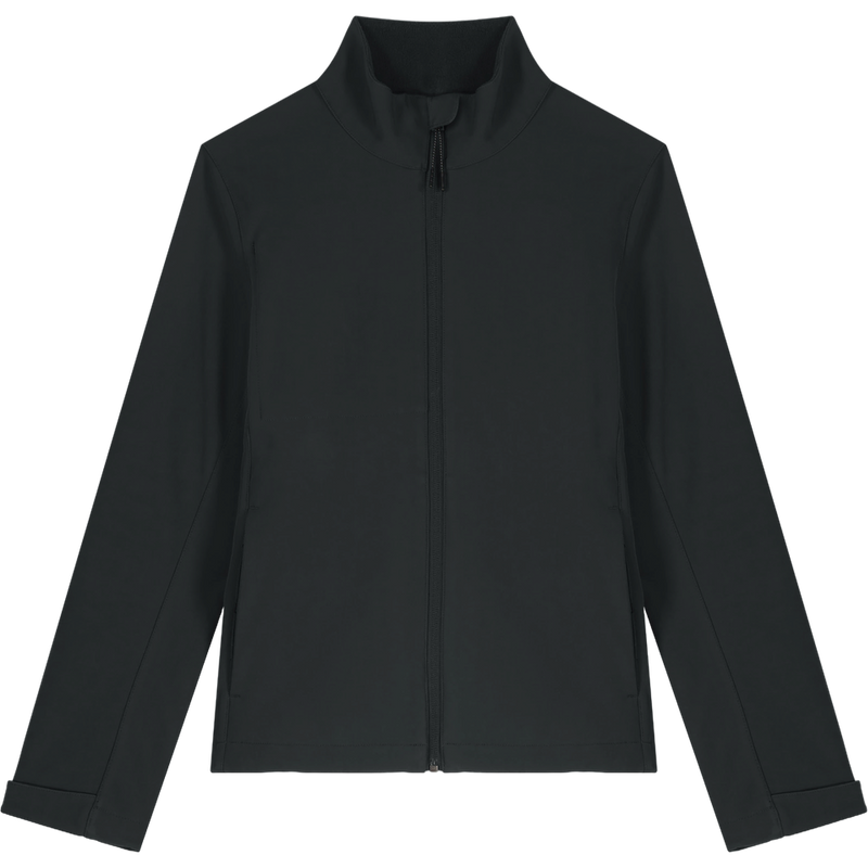 Veste softshell femme Stella Navigator à plat, coloris Black
