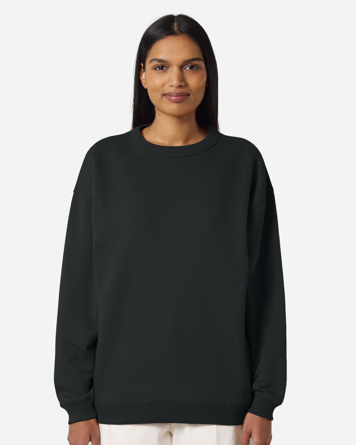 Sweat femme Stella Paloma porté, coloris Black