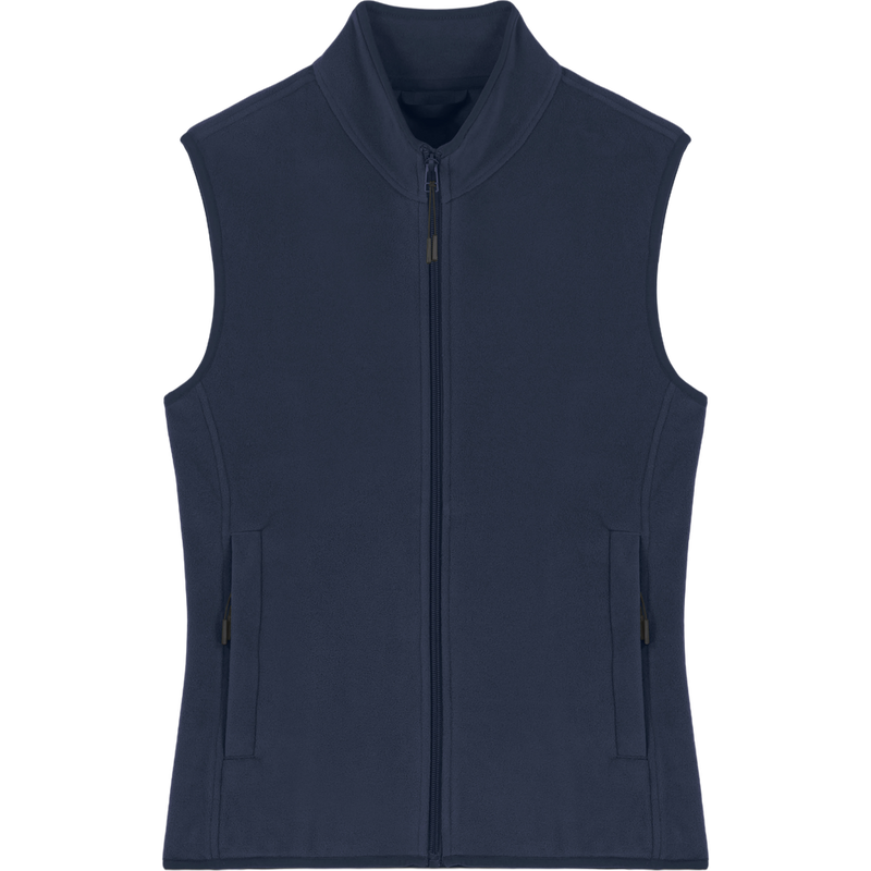 Gilet polaire femme Stella Quester à plat, coloris French Navy