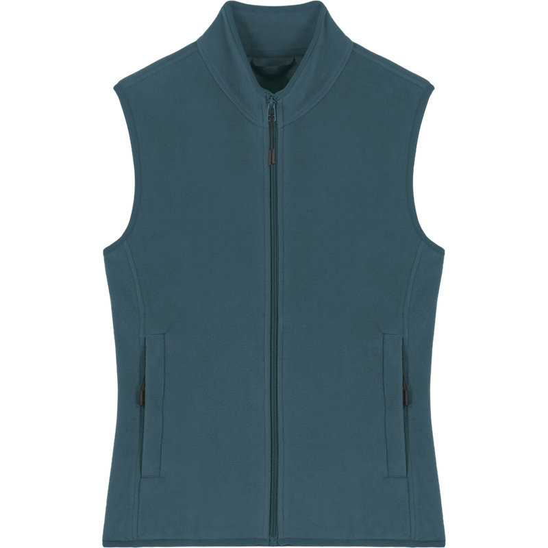 Gilet polaire femme Stella Quester à plat, coloris Stargazer