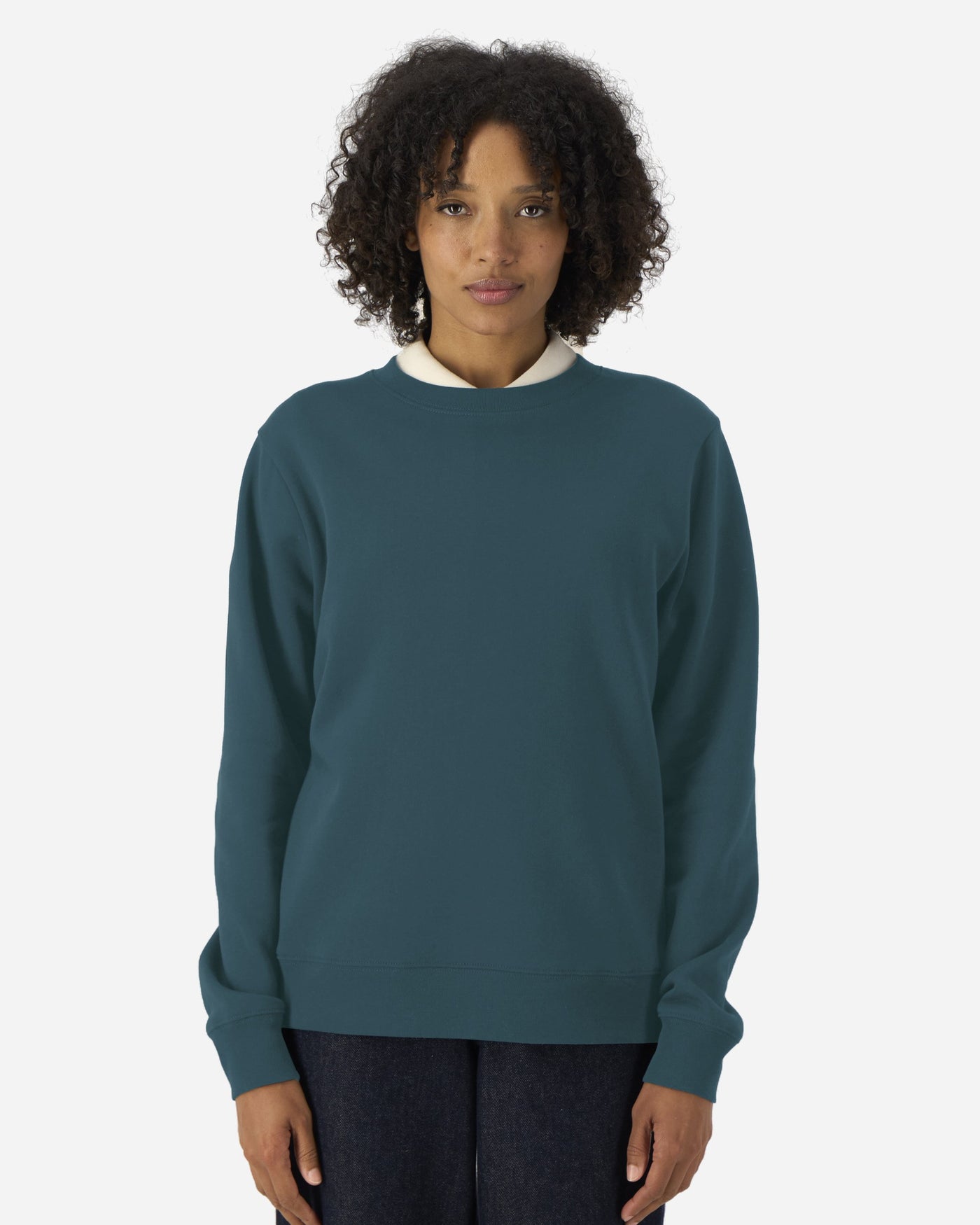 Sweat femme Stella Thinker porté, coloris Stargazer