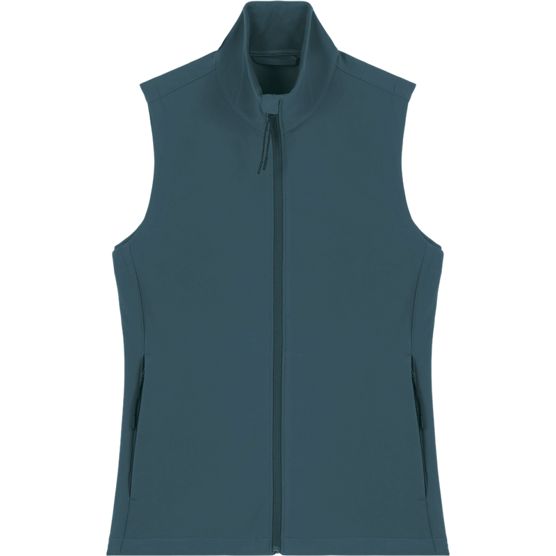 Gilet softshell femme Stella Trail Blazer à plat, coloris Stargazer