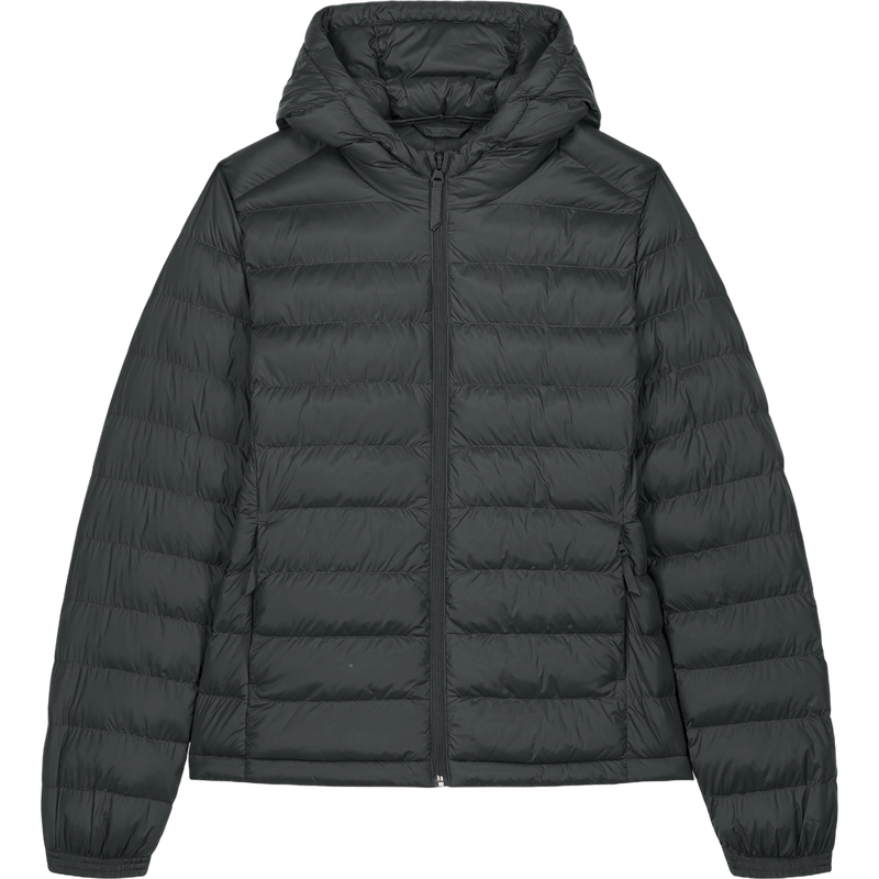 Doudoune à capuche femme Stella Voyager 2.0 à plat, coloris Anthracite