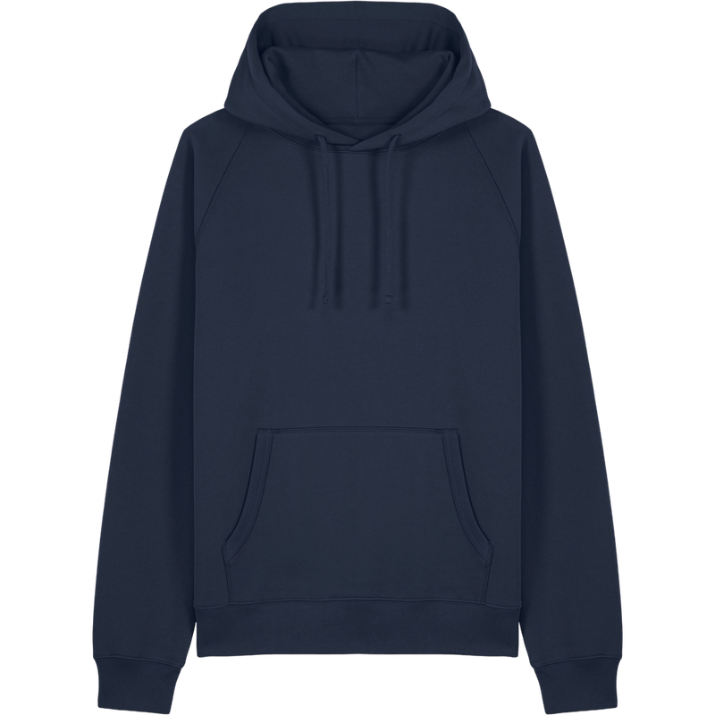 Sweat à capuche unisexe Striker à plat, coloris French Navy