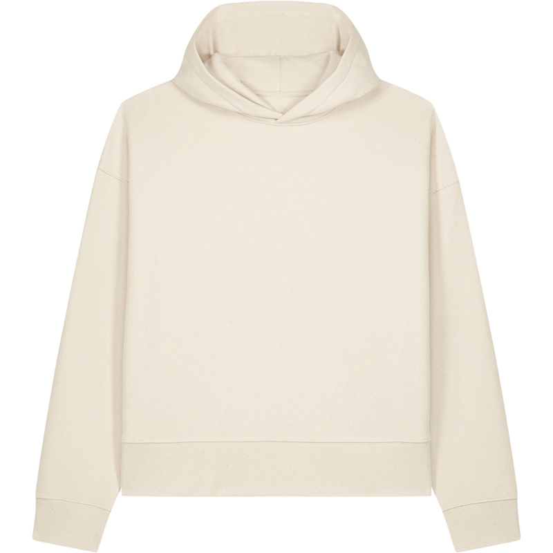 Sweat à capuche unisexe Voicer à plat, coloris Natural Raw