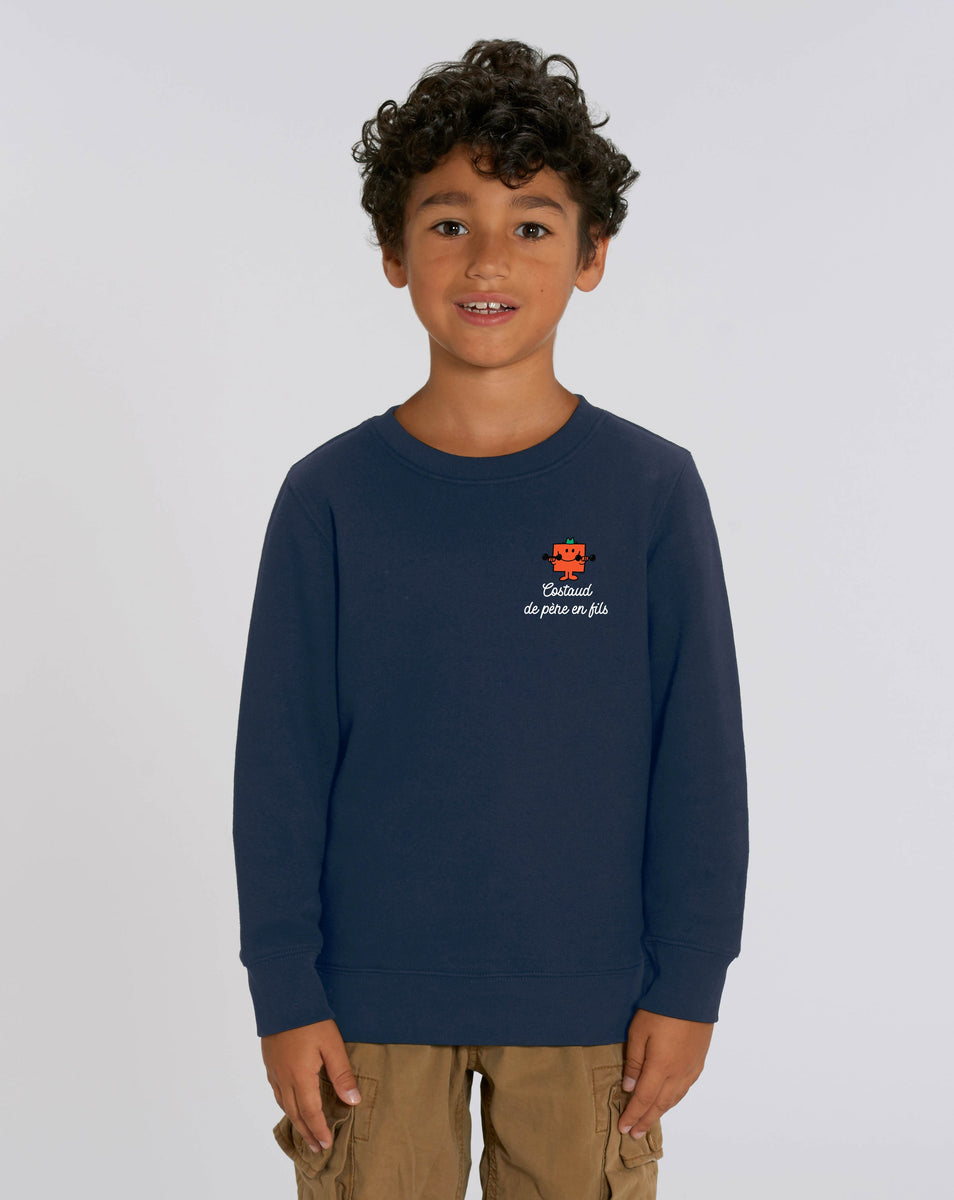 SWEAT THEBR-COSTAUD DE PERE EN FILS COEUR