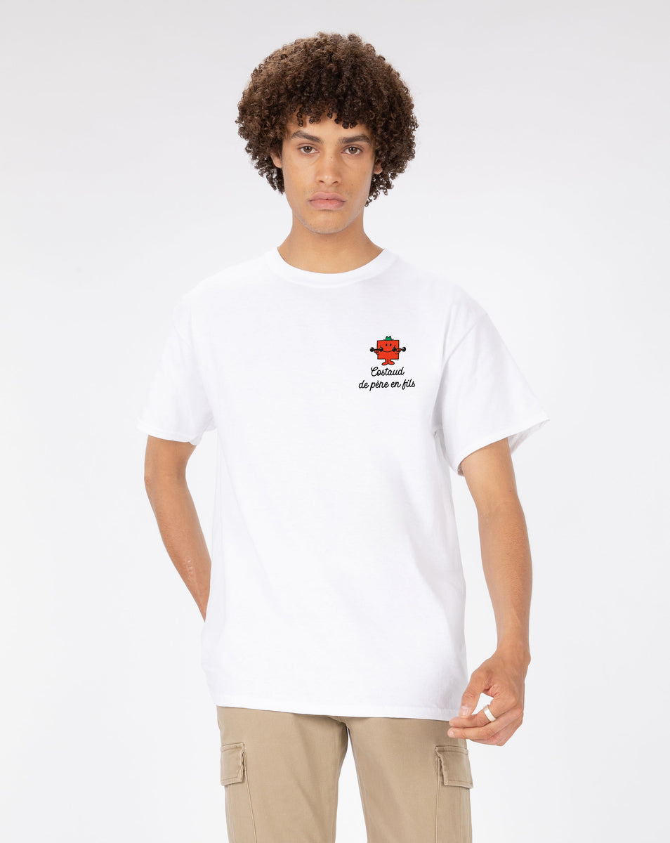 TSHIRT THEBR-COSTAUD DE PERE EN FILS COEUR