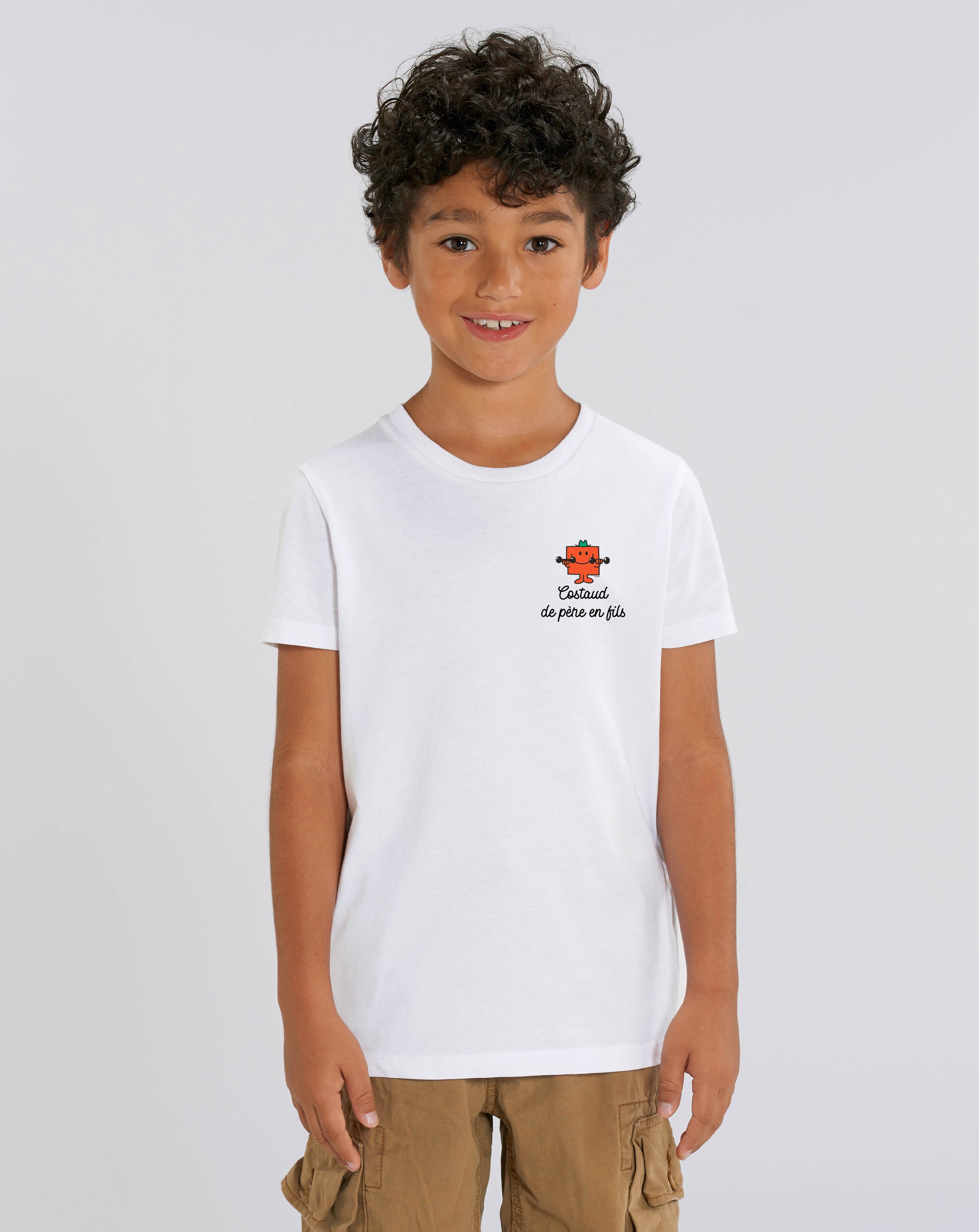 TSHIRT THEBR-COSTAUD DE PERE EN FILS COEUR