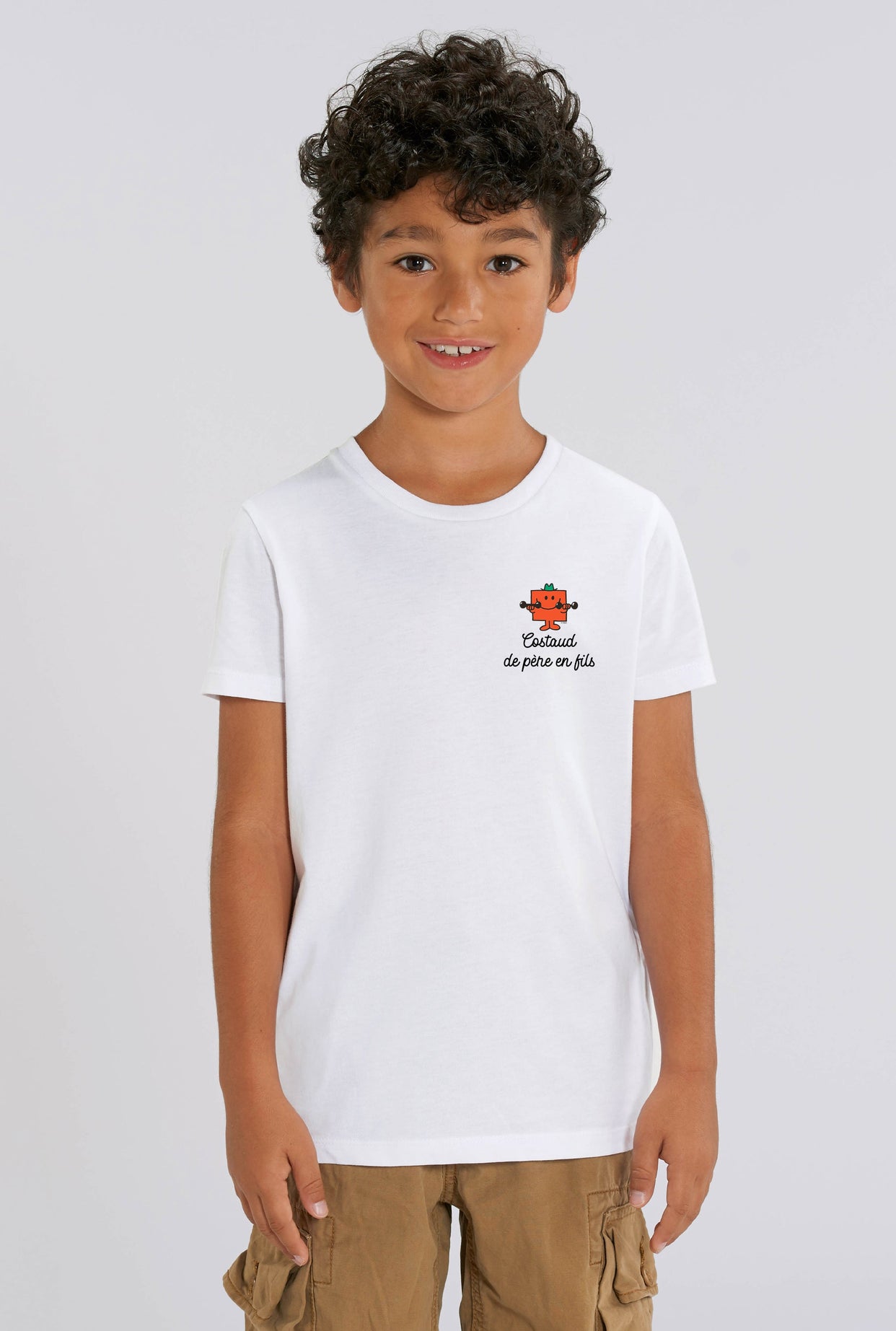 TSHIRT THEBR-COSTAUD DE PERE EN FILS COEUR