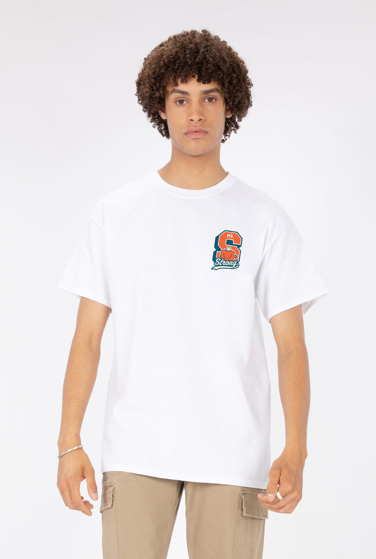 TSHIRT THEBR-LETTRE S MR STRONG COEUR