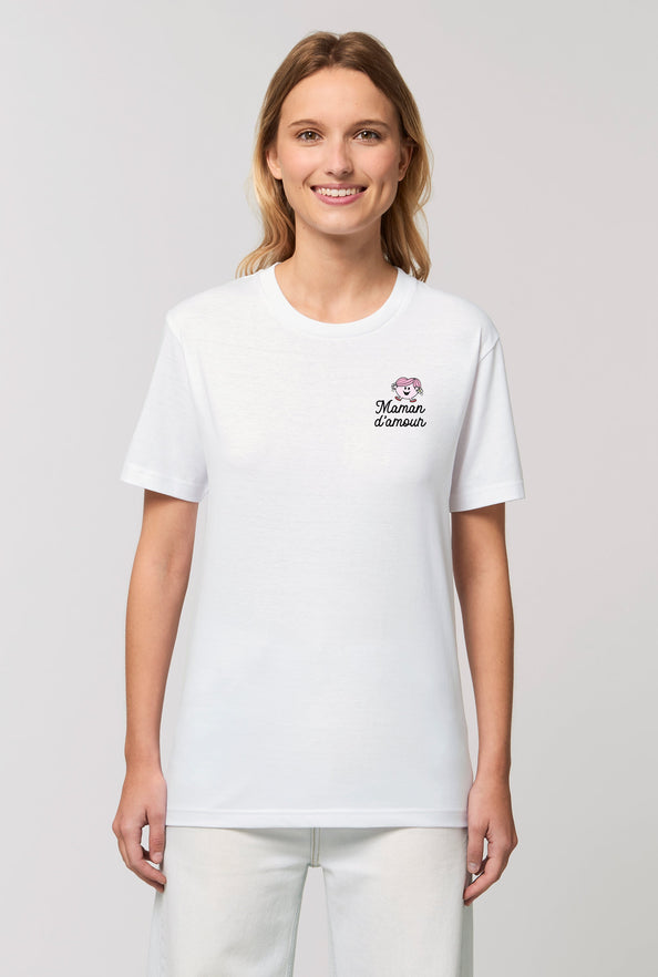 TSHIRT THEBR-MAMAN D AMOUR COEUR
