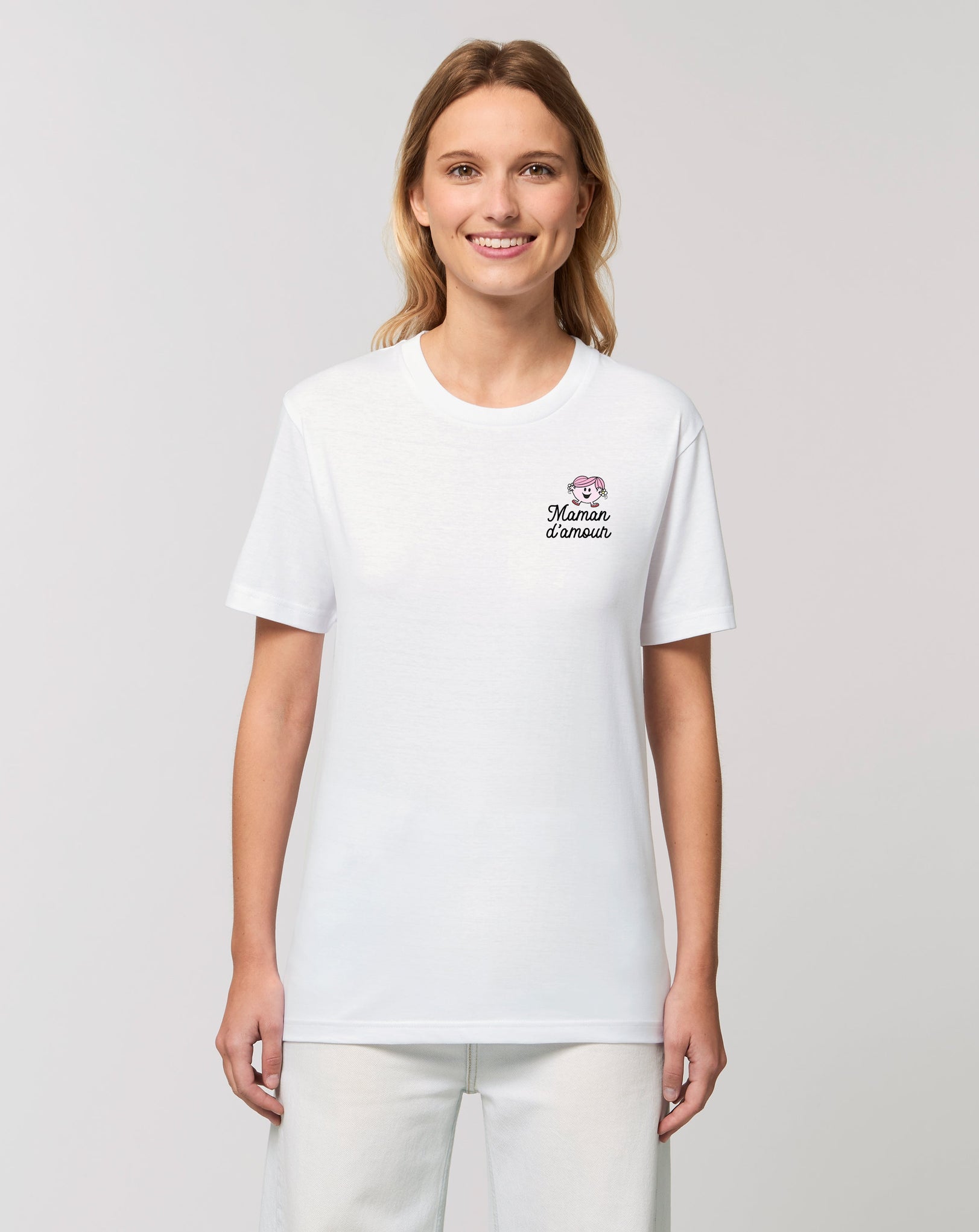 TSHIRT THEBR-MAMAN D AMOUR COEUR