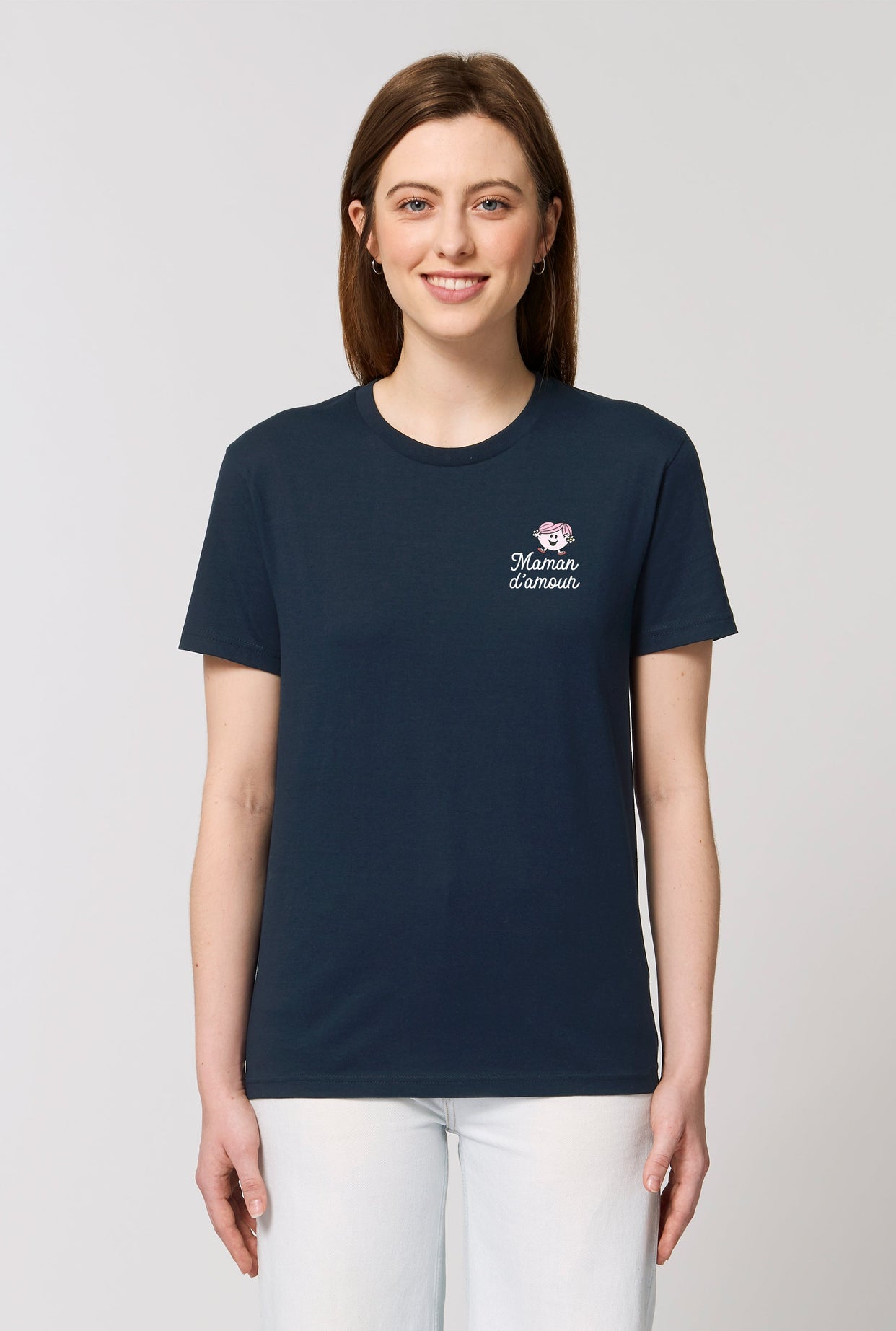 TSHIRT THEBR-MAMAN D AMOUR COEUR